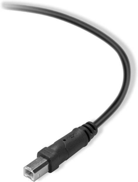 Belkin Drucker Kabel USB schwarz 3m Anschlusskabel Belkin Drucker Kabel USB schwarz 3m Anschlusskabel