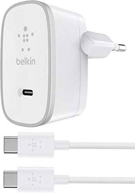 Belkin USB-C Netzladegerät 1,5m 15W Schnelladekabel + Adapter IPad Tablet 