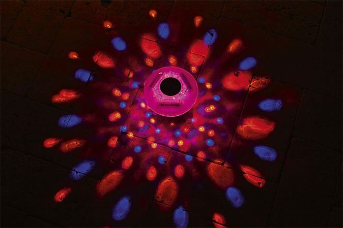 Bestway Flowclear Schwimmende Solar-LED-Poolleuchte