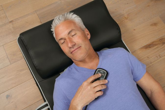 Homedics Shiatsu Massagematratze Massagematte + Wärmefunktion + Fernbedienung (B-WARE) 