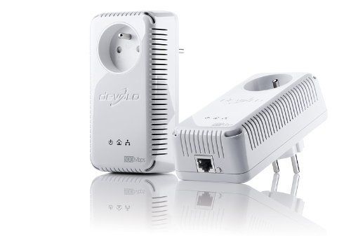 Netgear Kompatibel mit Devolo dLAN Starter-Set – Zwei Adaptern Typ E Stecker