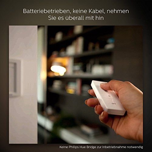 Philips Hue White Wireless Dimming Kit, E27 LED Lampe inkl. Dimmschalter Philips Hue White Wireless Dimming Kit, E27 LED Lampe inkl. Dimmschalter