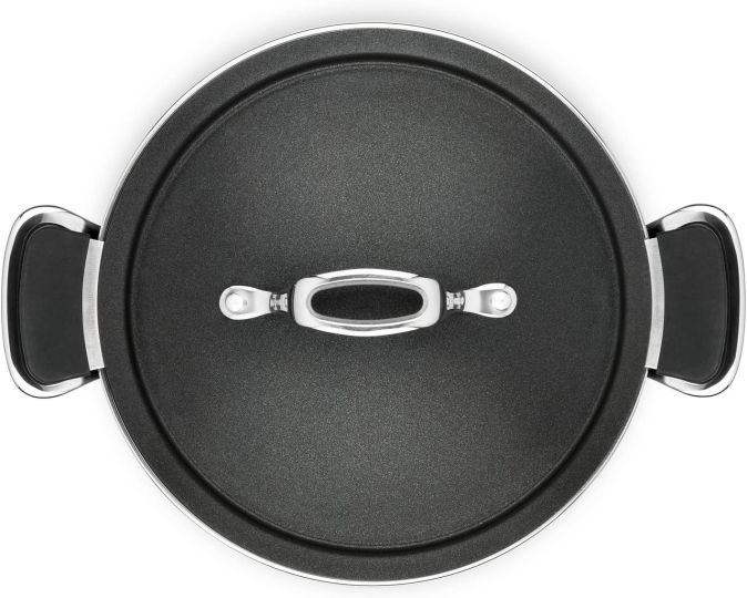 Tefal Kochtopf mit Dampfgarer + Deckel 3-teilig Koch Dampfgareinsatz Tefal Kochtopf mit Dampfgarer + Deckel 3-teilig Koch Dampfgareinsatz
