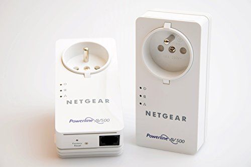 3x NETGEAR Powerline Network Kit AV+ 500 Netzwerkadapter [B-WARE]