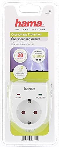 Hama Überspannungsschutz Adapter Steckeradapter Hama Überspannungsschutz Adapter Steckeradapter