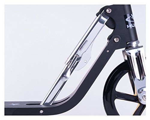 HUDORA Big Wheel Scooter 205 City-Scooter schwarz/rot/gold HUDORA Big Wheel Scooter 205 City-Scooter schwarz/rot/gold