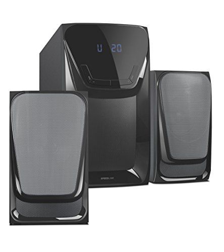 Speedlink (B-WARE) Aktives 2.1 Subwoofer System - EUFONIA Stereo Lautsprechersystem