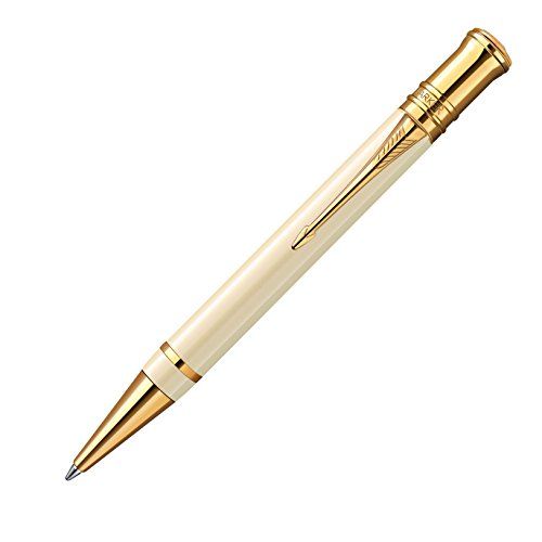 Parker Duofold White Ivorine G.C. Kugelschreiber