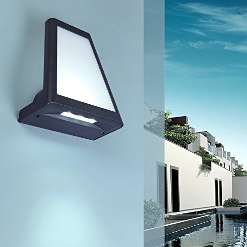 Eco Light Moderne LED-Außenwandleuchte inklusive 3 Farbfiltern Eco Light Moderne LED-Außenwandleuchte inklusive 3 Farbfiltern