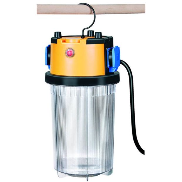 Baustellen-Rundumleuchte 'Brobusta RL' E27 IP54 5 m Kabel