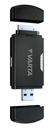 Varta Phone Power 800 30-pin Adapter – blaue LED Batterieanzeige Varta Phone Power 800 30-pin Adapter – blaue LED Batterieanzeige
