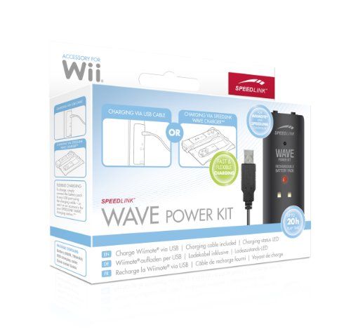 Speedlink (B-WARE) Wave Wii/Wii U Akku Schwarz