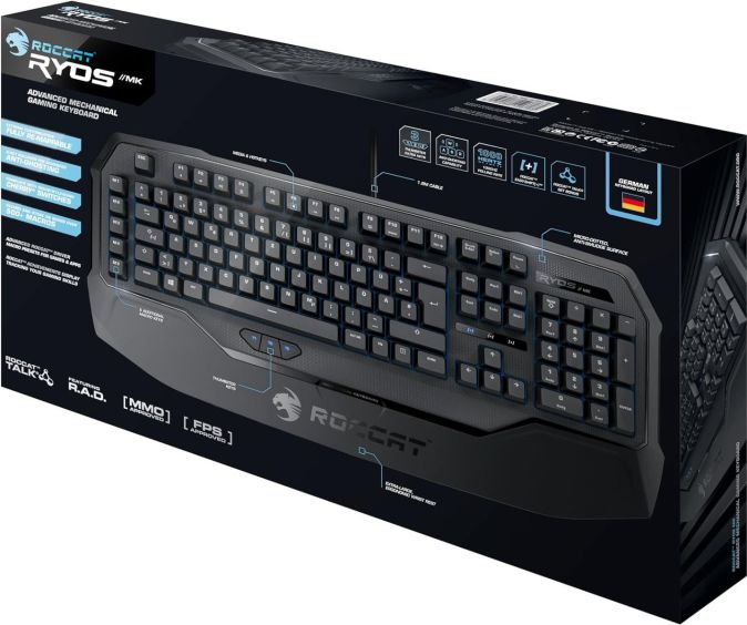 ROCCAT Ryos MK Advanced Mechanische Gaming Tastatur DE Layout [B-WARE]