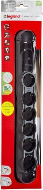 Legrand drehbare Steckdosenleiste mit Master-Slave-Funktion Legrand drehbare Steckdosenleiste mit Master-Slave-Funktion