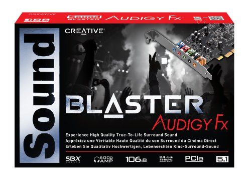 Creative (B-WARE) Sound Blaster Audigy FX PCIe-Soundkarte 