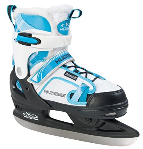 HUDORA Jungen Schlittschuh Schlittschuh rGO - Gr. 33-36 Blau 