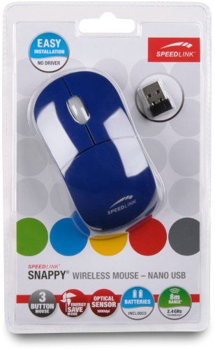 Speedlink (B-WARE) Snappy Kabellose 3-Tasten-Maus Blau