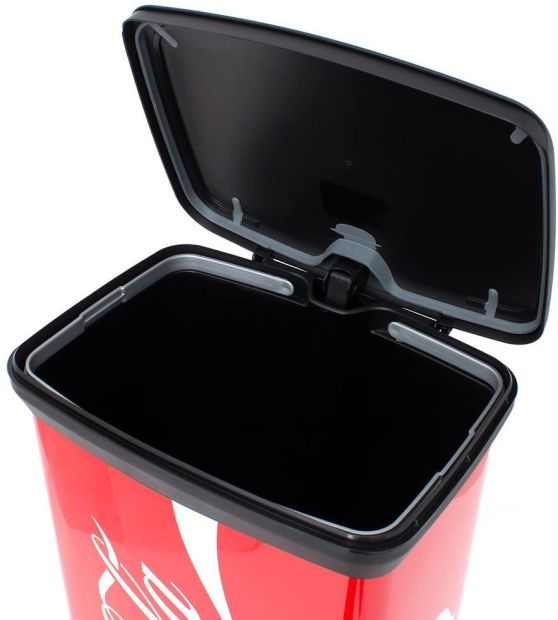 Curver Coca Cola Mülleimer 50L Abfalleimer Papierkorb Mülltrenner 