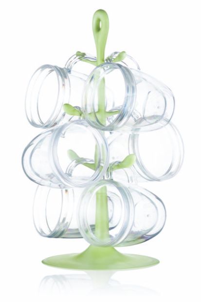 Bodum Tassenhalter Becherbaum mit 6x Bechern 0.34L Bodum Tassenhalter Becherbaum mit 6x Bechern 0.34L