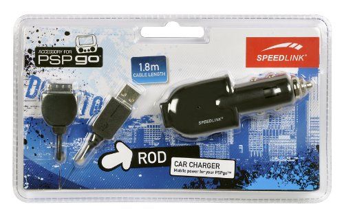 Speedlink (B-WARE) Rod KFZ-Ladegerät/Stromadapter für die PSP Go Speedlink (B-WARE) Rod KFZ-Ladegerät/Stromadapter für die PSP Go