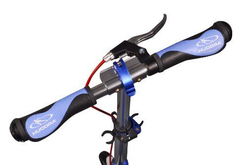 HUDORA Big Wheel Air Dual Brake Luftreifen-Scooter Handbremse Tret-Roller