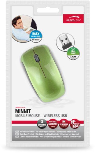 Speedlink (B-WARE) SL-6366-GN MINNIT Wireless Mobile Maus USB grün
