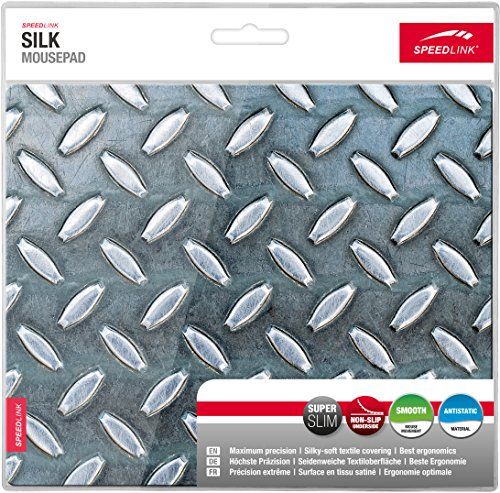 Speedlink Silk Mauspad stylishes Metallmuster Mousepad
