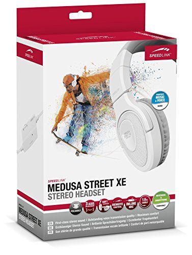 Speedlink MEDUSA STREET XE (B-WARE) Kopfhörer mit Mikrofon -  Stereo Headset