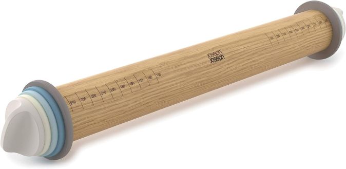 Joseph Joseph, Adjustable Rolling Pin - Pastel Joseph Joseph, Adjustable Rolling Pin - Pastel
