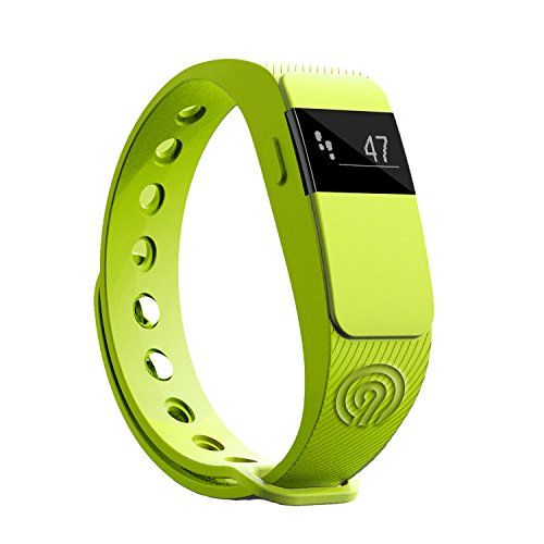 NINETEC Smartfit F2 Grün Fitness Tracker Bluetooth 4.0 Fitnessarmband 