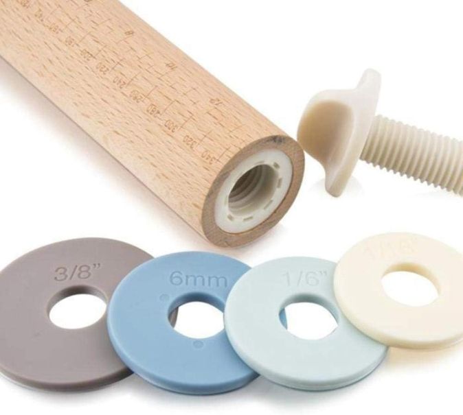 Joseph Joseph, Adjustable Rolling Pin - Pastel Joseph Joseph, Adjustable Rolling Pin - Pastel