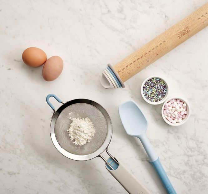Joseph Joseph, Adjustable Rolling Pin - Pastel Joseph Joseph, Adjustable Rolling Pin - Pastel