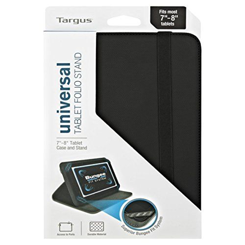 Targus Universal 7-8" Tablet Foliostand Tasche - Schwarz Targus Universal 7-8" Tablet Foliostand Tasche - Schwarz