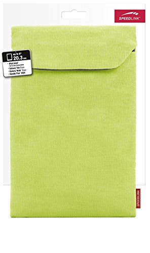 Speedlink CORDAO Cord Sleeve (B-WARE) Transporthülle-Tablet- Pads 20,3cm grün