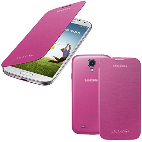 Samsung Flip-Cover Galaxy S4 Tasche rosa