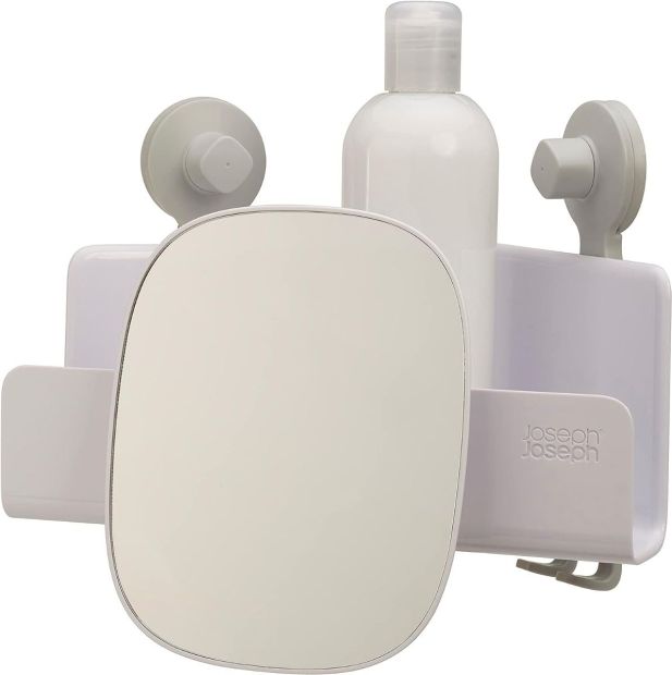Joseph Joseph, Easystore Corner Shower shelf with removable mirror
