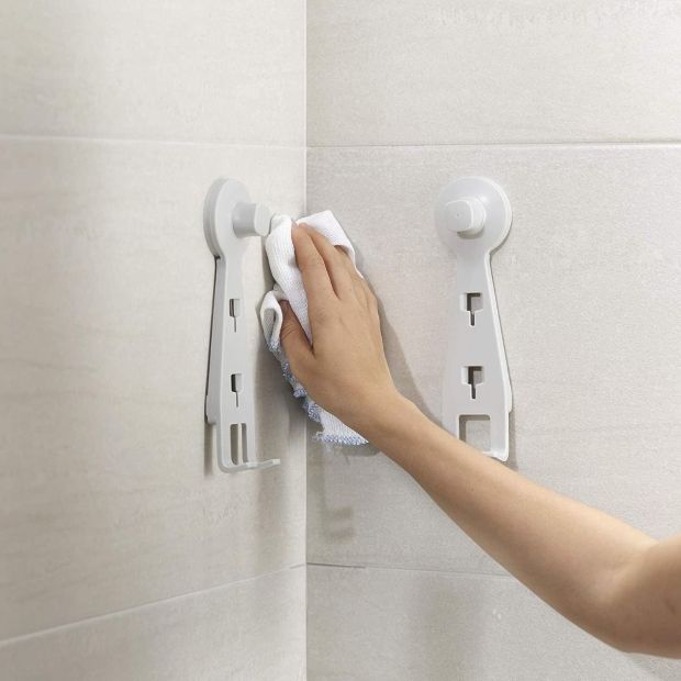 Joseph Joseph, Easystore Corner Shower shelf with removable mirror