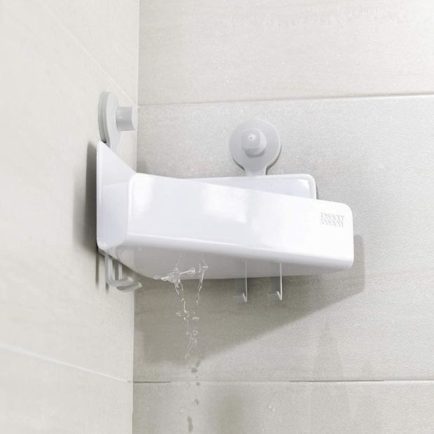 Joseph Joseph, Easystore Corner Shower shelf with removable mirror