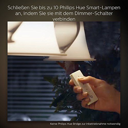 Philips Hue White Wireless Dimming Kit, E27 LED Lampe inkl. Dimmschalter Philips Hue White Wireless Dimming Kit, E27 LED Lampe inkl. Dimmschalter