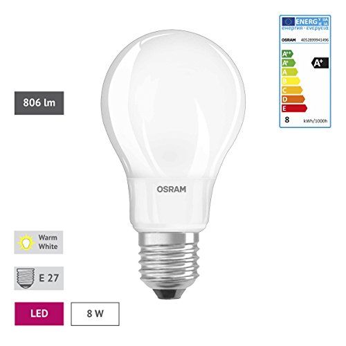 Osram LED-Lampe E27 Glühlampen 60 W LED Retrofit Leuchtmittel Osram LED-Lampe E27 Glühlampen 60 W LED Retrofit Leuchtmittel
