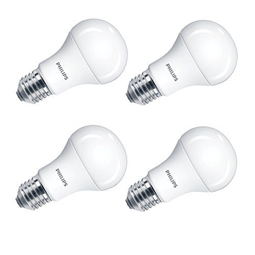 4x Philips LED 13 W E27 Glühbirne Synthetisch Leuchte 4x Philips LED 13 W E27 Glühbirne Synthetisch Leuchte