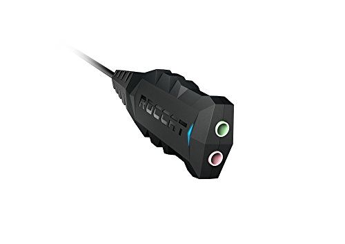 ROCCAT (B-WARE) Juke Virtuelle 7.1 + USB Stereo Soundkarte und Headset Adapter 