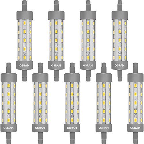 9X Osram LED STAR LINE R7s Warmweiss Glühlampen mit 60 W 9X Osram LED STAR LINE R7s Warmweiss Glühlampen mit 60 W