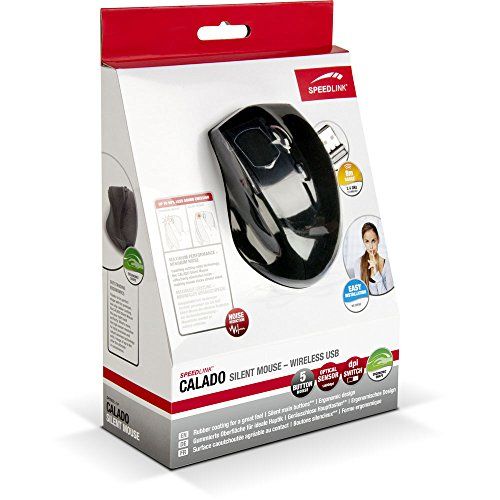 Speedlink (B-WARE) lautlose Funkmaus - CALADO Silent USB-Maus 