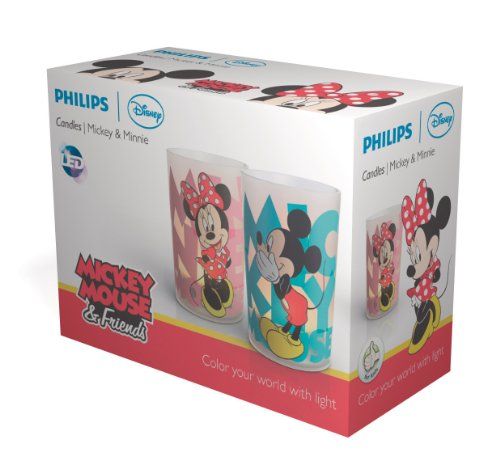 Philips CandleLight Set Micky und Minnie 2-er Set