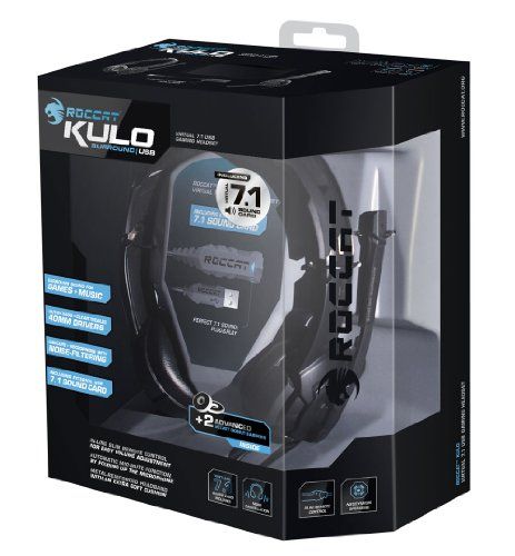 ROCCAT  Kulo Virtual 7.1 Surround USB Gaming Headset schwarz [B-WARE]