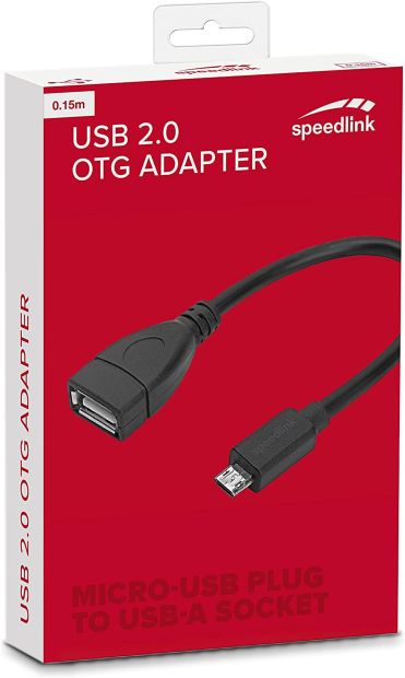 Speedlink Mikro USB auf USB 2.0 OTG Adapter HQ Speedlink Mikro USB auf USB 2.0 OTG Adapter HQ