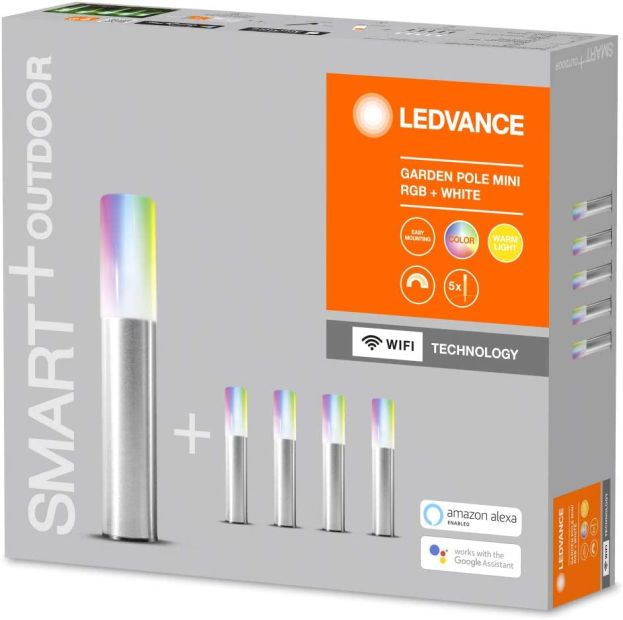 Ledvance Smart Wifi LED Gartenleuchte Außenleuchte RGB Wegeleuchte