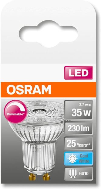 OSRAM LED GU10 Reflektorlampe  dimmbar kaltweiß LED Spot 35W 