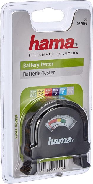 Hama  Batterietester Batterieprüfer AA AAA Universal Batterie Messgerät